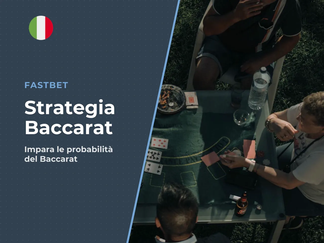 Punto, Banco e Tie: differenze pratiche. In un gioco standard a otto mazzi, il Banco vince nel 45,86 % delle mani, il Punto nel 44,62 %, mentre il Tie si verifica nel 9,52 % dei casi. Conoscere queste