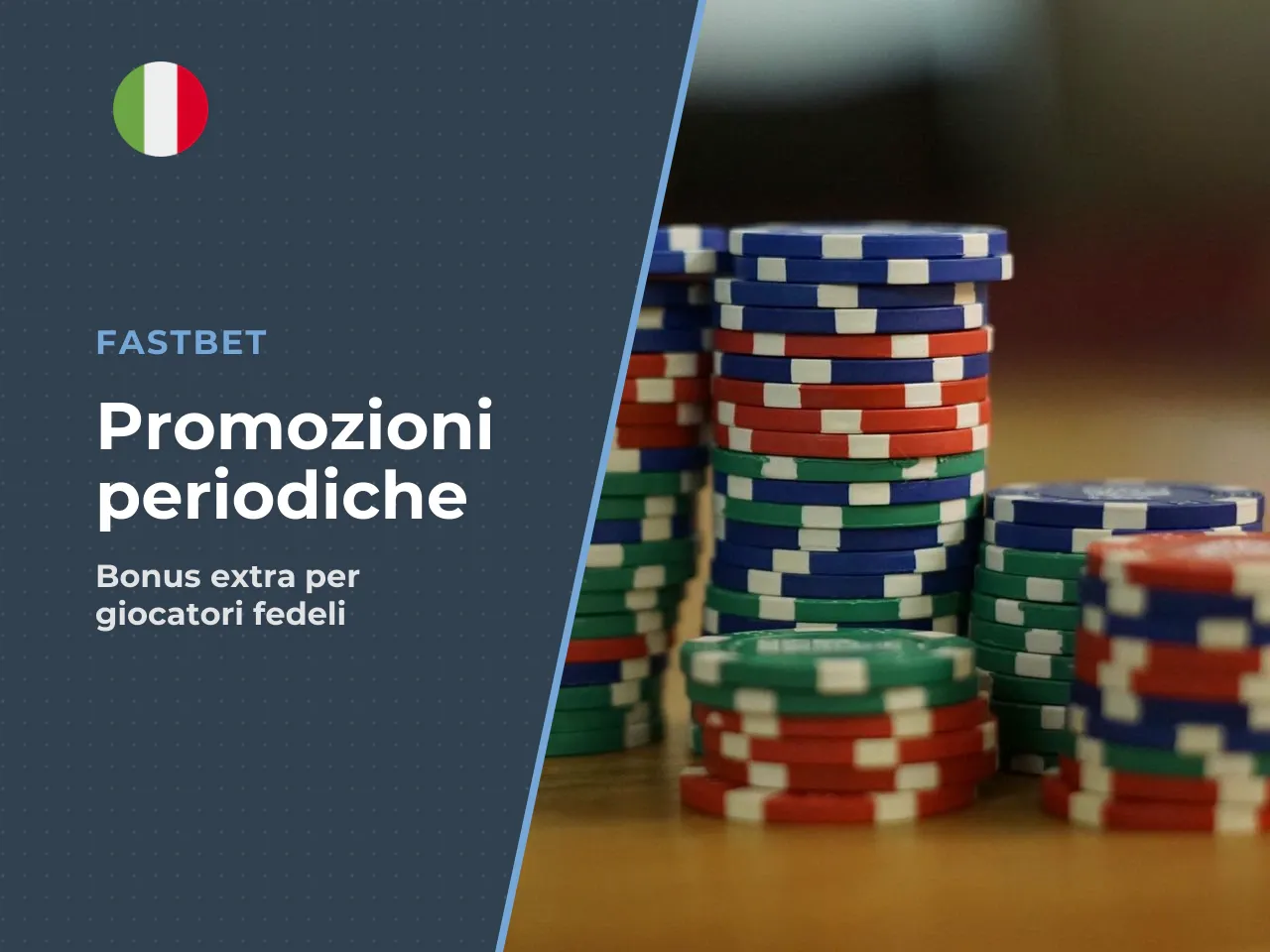 Altre promozioni Fastbet per utenti già registrati. Oltre al pacchetto di benvenuto, Fastbet offre ai giocatori già iscritti un ventaglio di promozioni periodiche che rendono la piattaforma competitiv