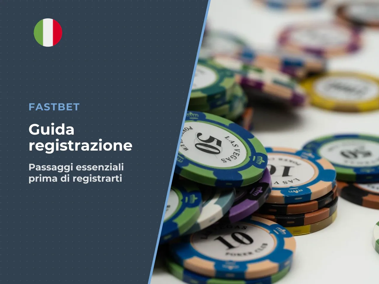 Cosa verificare prima della registrazione