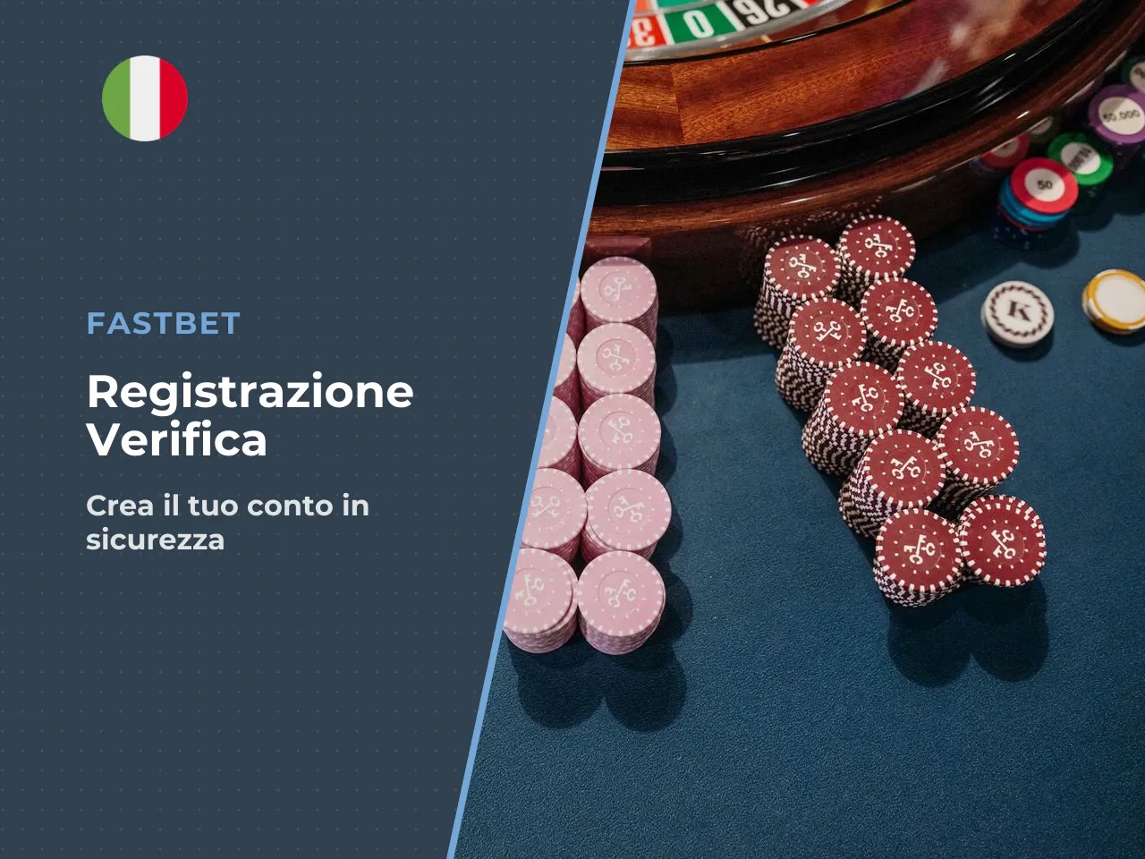 Creazione del conto e passaggi di verifica