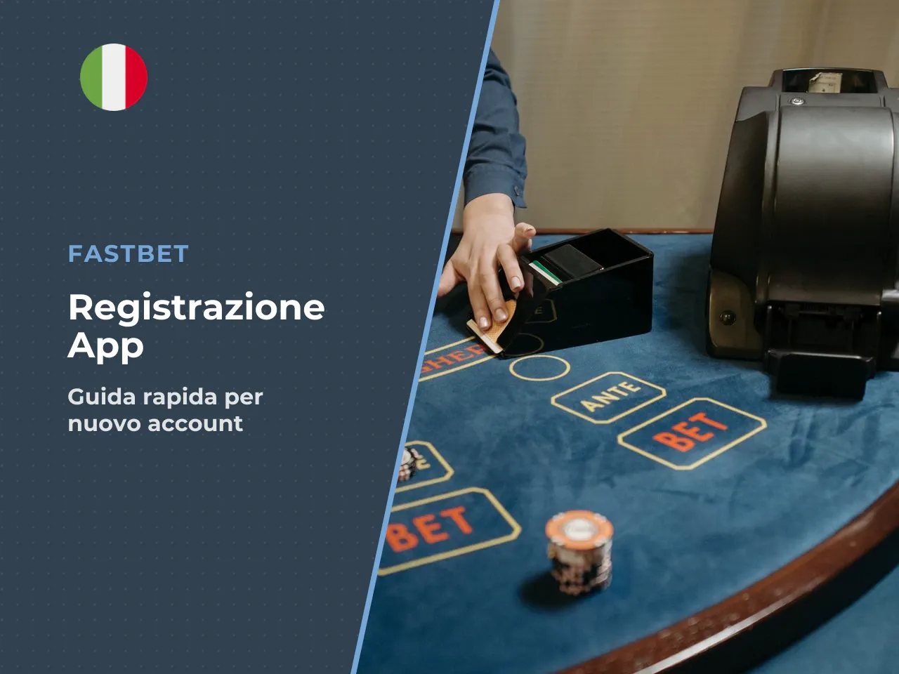 Come registrarsi tramite Fastbet App