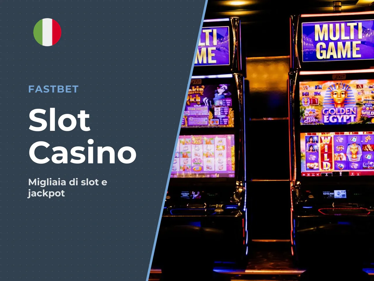 Fastbet slot casino: slot machine, jackpot e provider