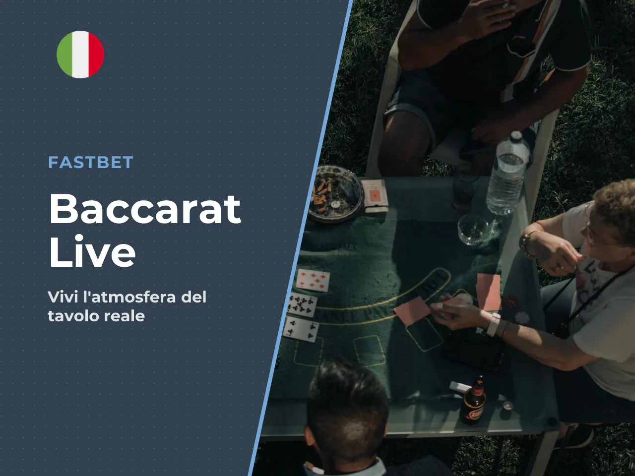 Vantaggi del baccarat live con croupier