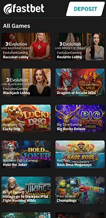 fastbet giochi del soldi veri